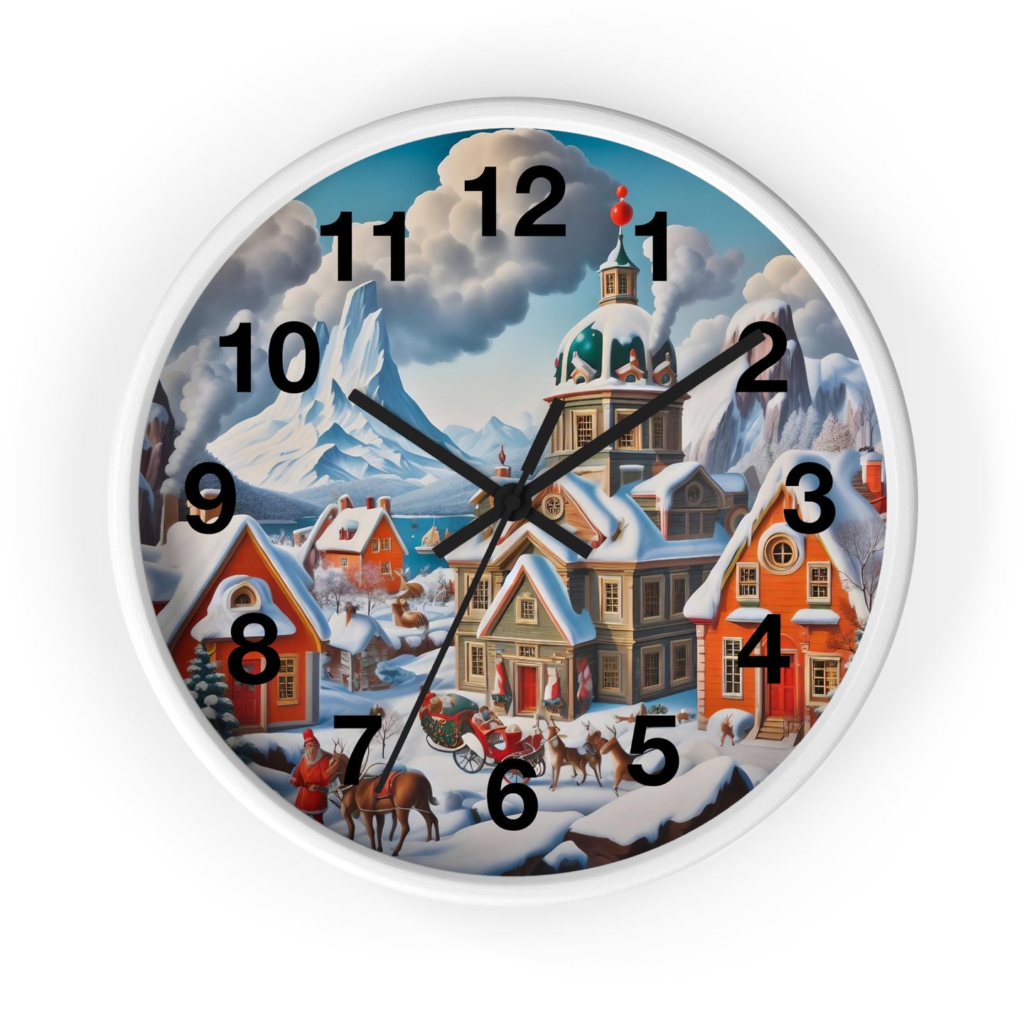 Wall Clock - Winter 124