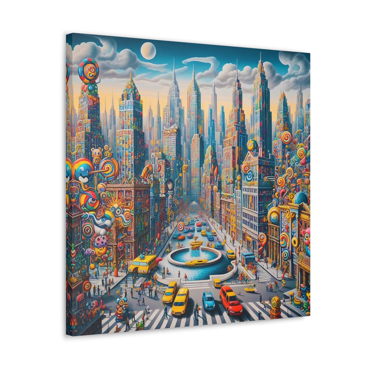 Canvas Gallery Wrap - City 4