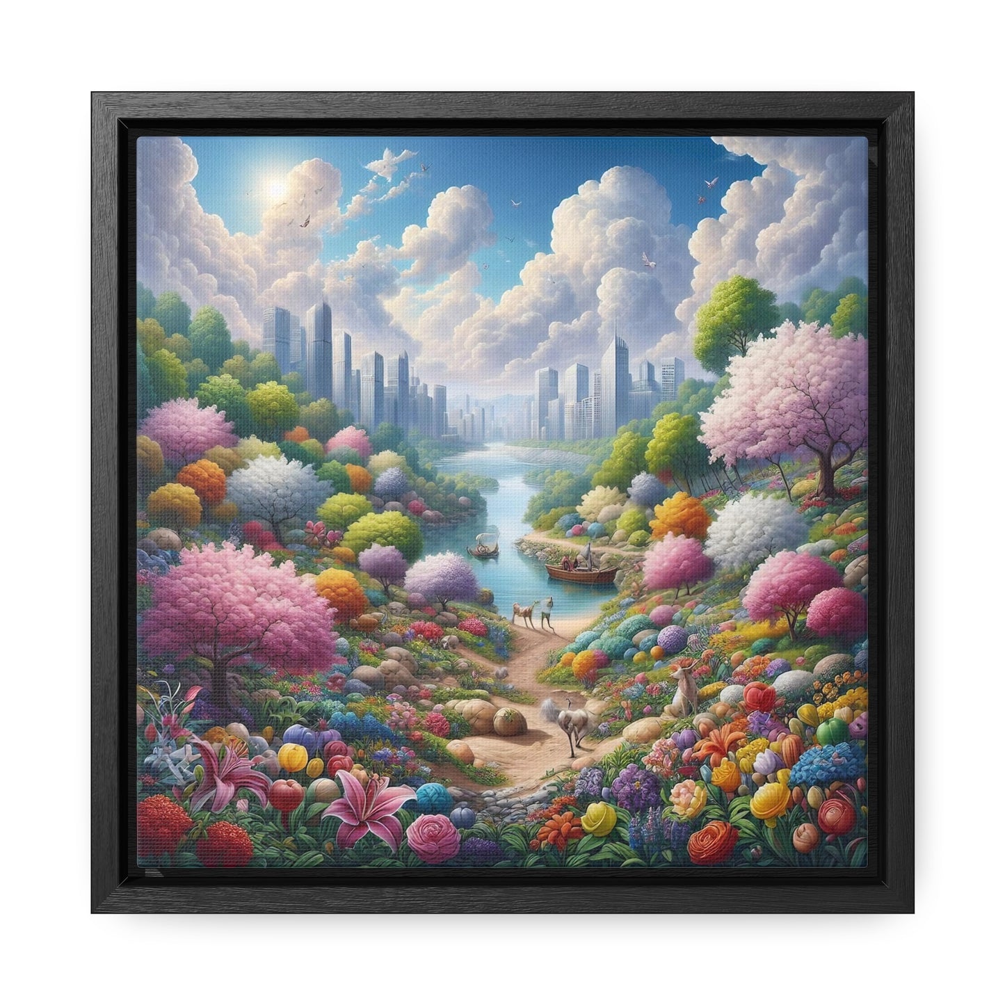 Framed Gallery Canvas Wrap - Spring 11