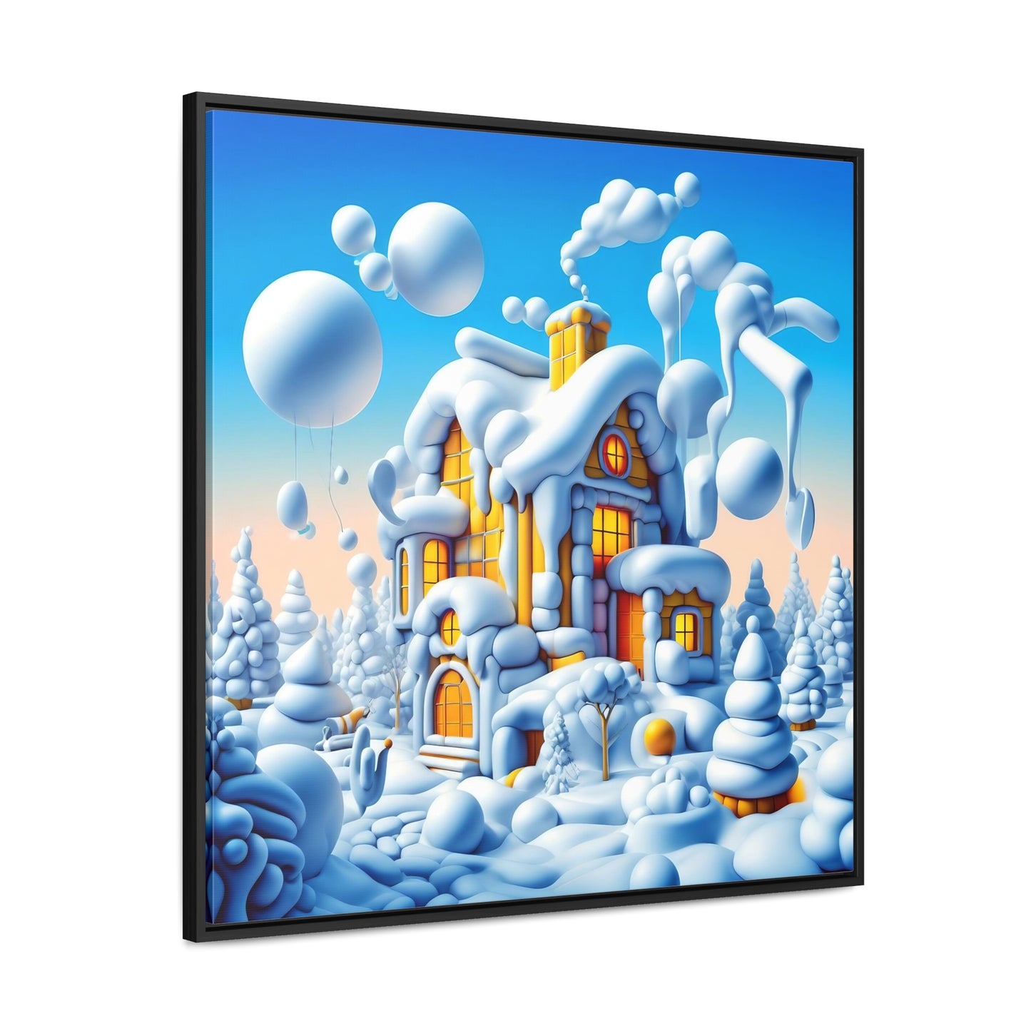 Framed Gallery Canvas Wrap - Winter 111