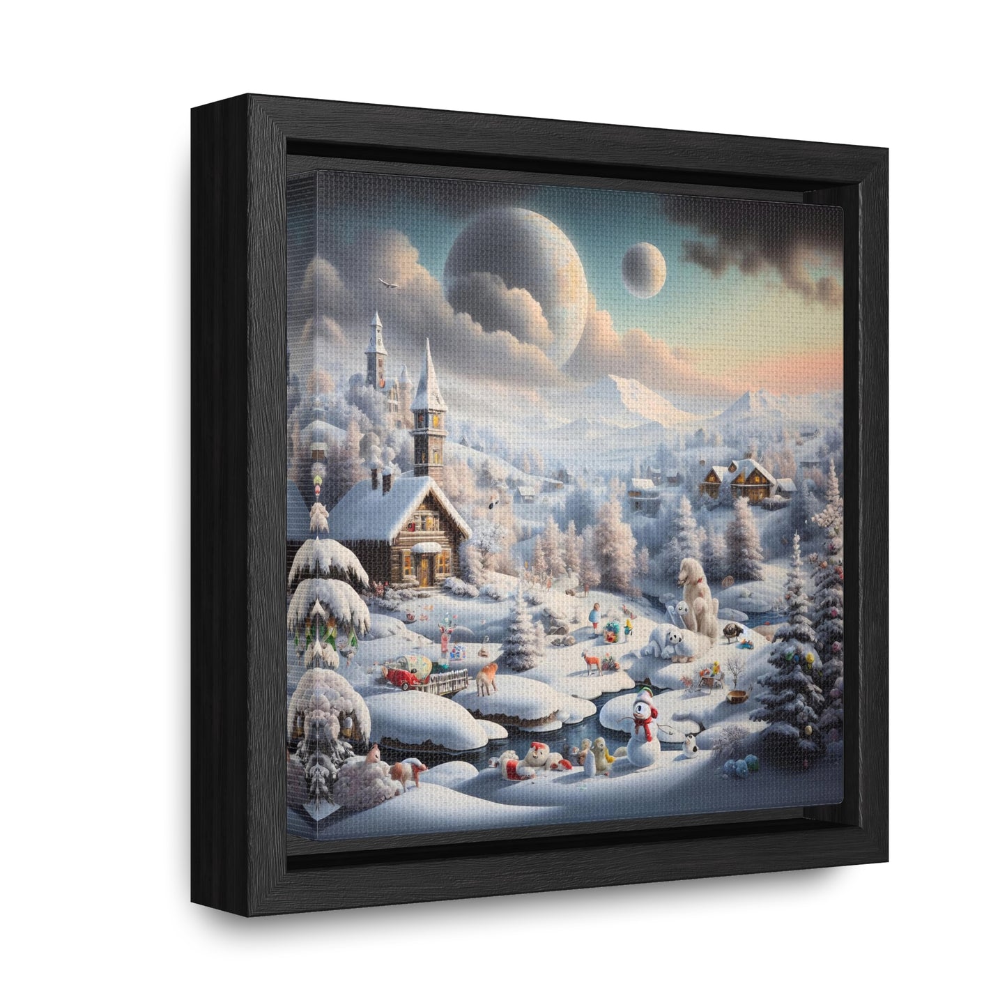 Framed Gallery Canvas Wrap - Winter 104