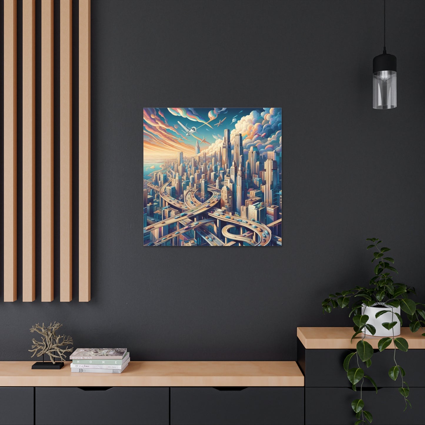 Canvas Gallery Wrap - City 10