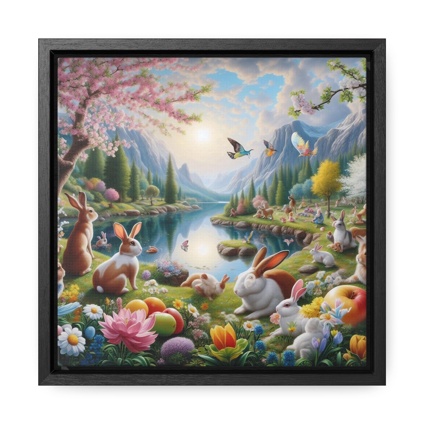 Framed Gallery Canvas Wrap - Spring 15