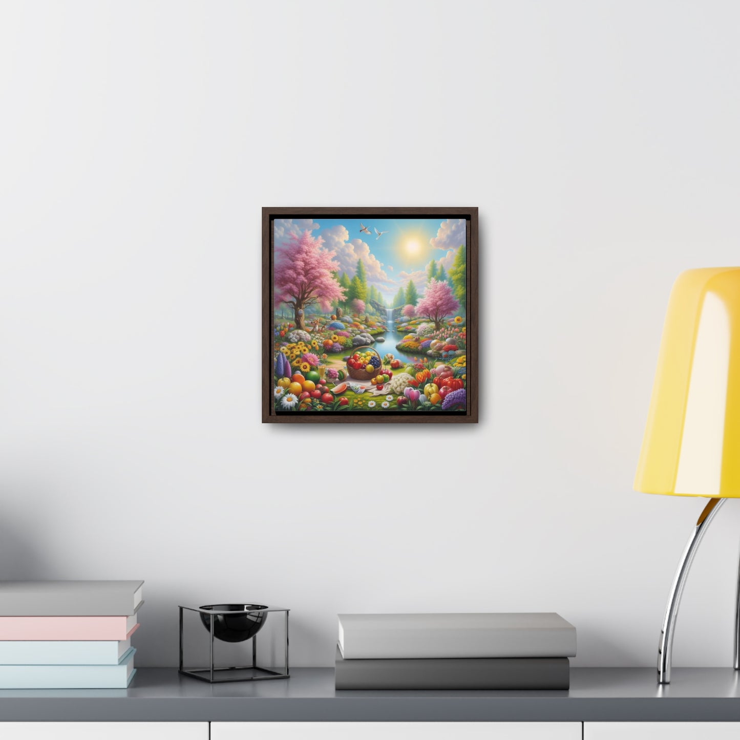 Framed Gallery Canvas Wrap - Spring 46