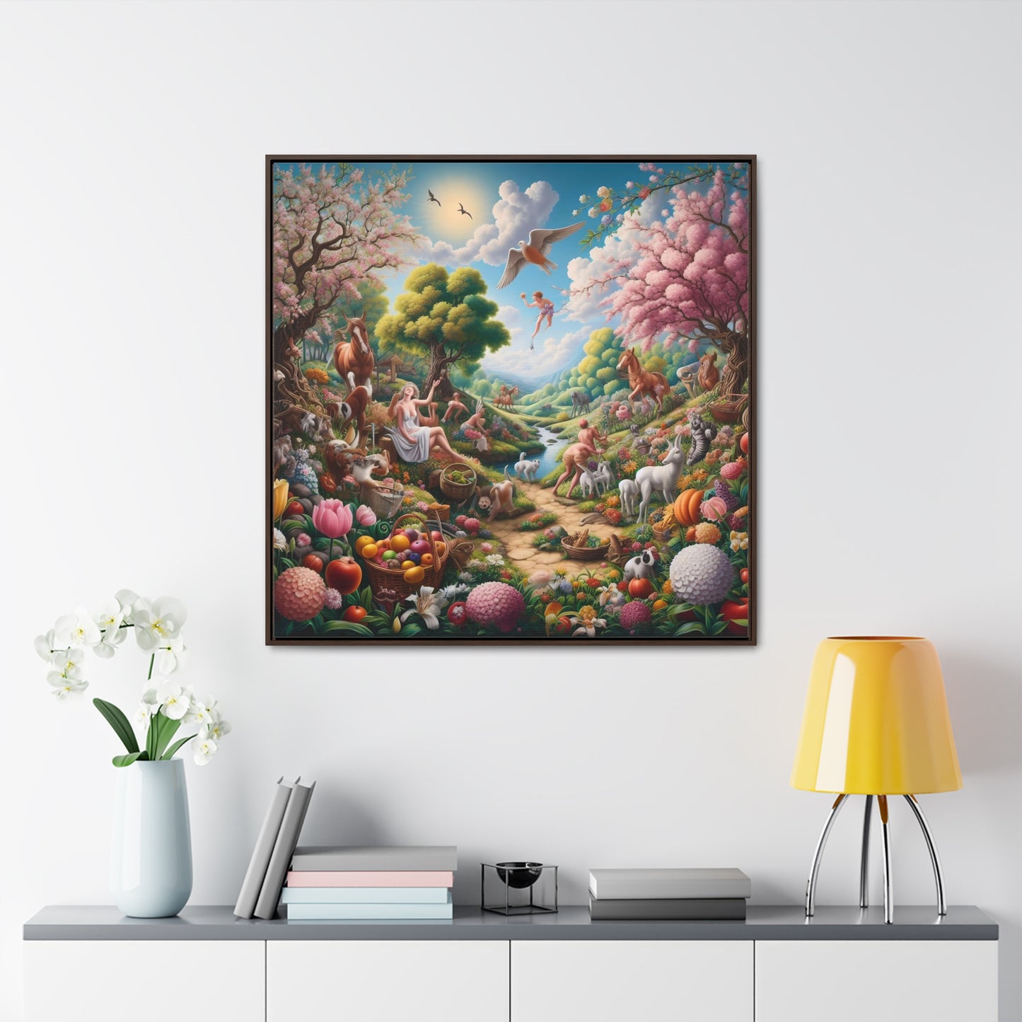 Framed Gallery Canvas Wrap - Spring 4