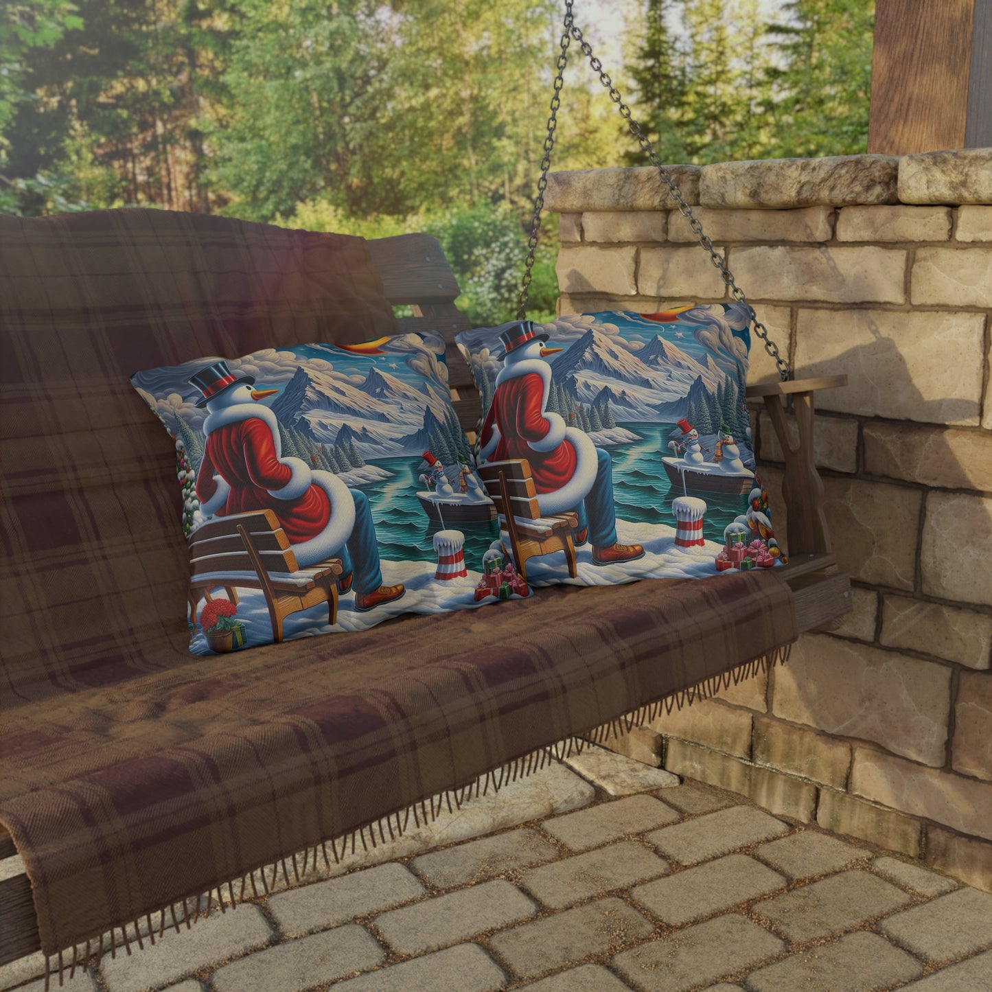 Outdoor Pillows - Winter 101