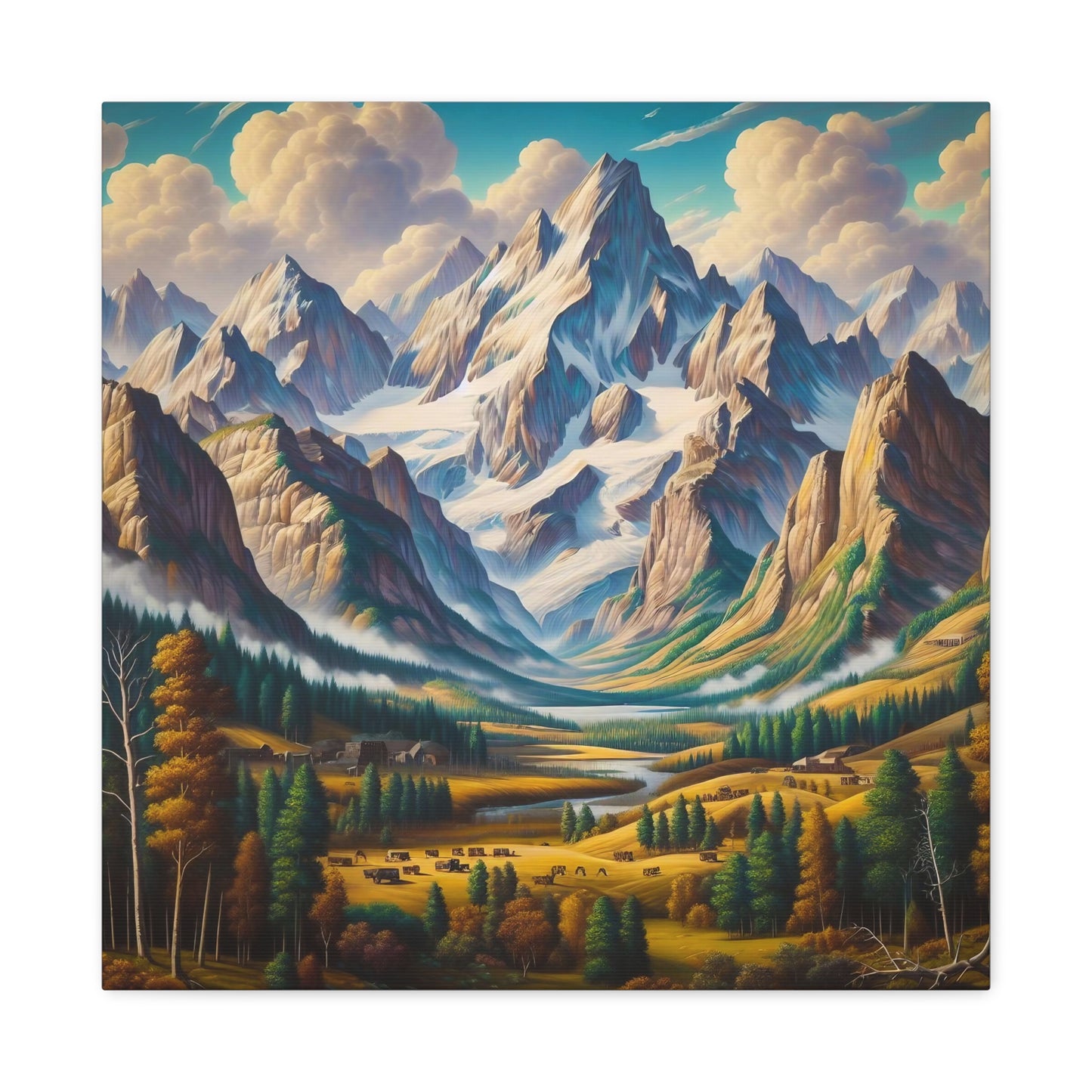 Canvas Gallery Wrap - Mountains 11