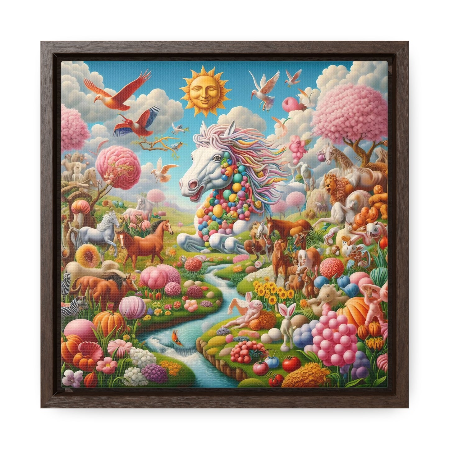 Framed Gallery Canvas Wrap - Spring 138