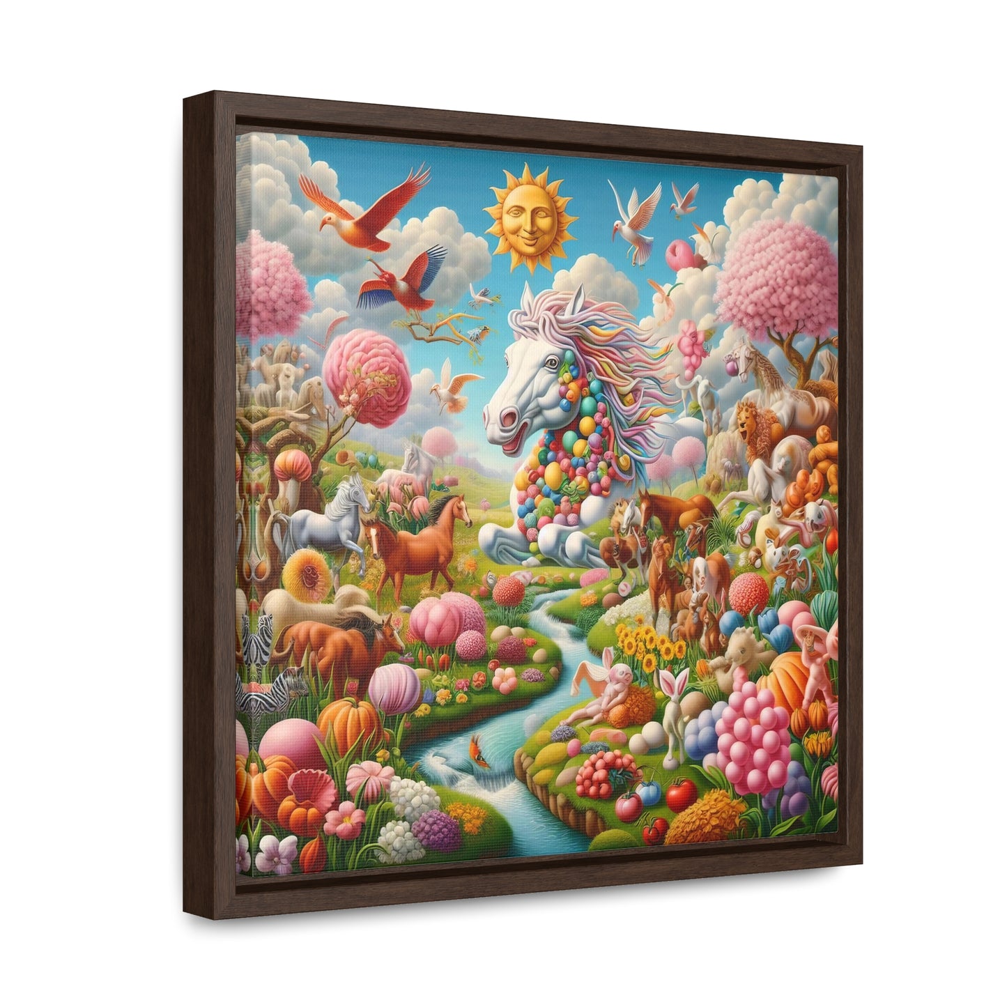 Framed Gallery Canvas Wrap - Spring 138