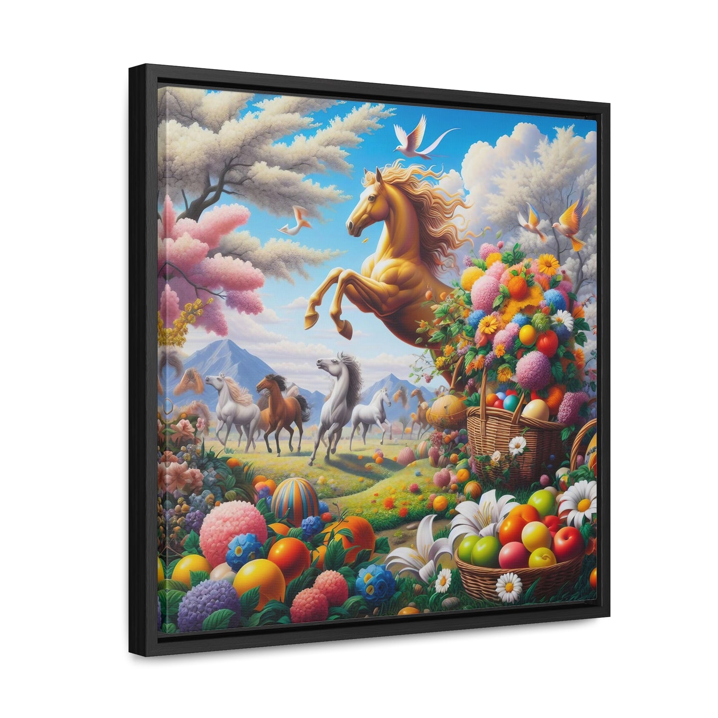 Framed Gallery Canvas Wrap - Spring 31