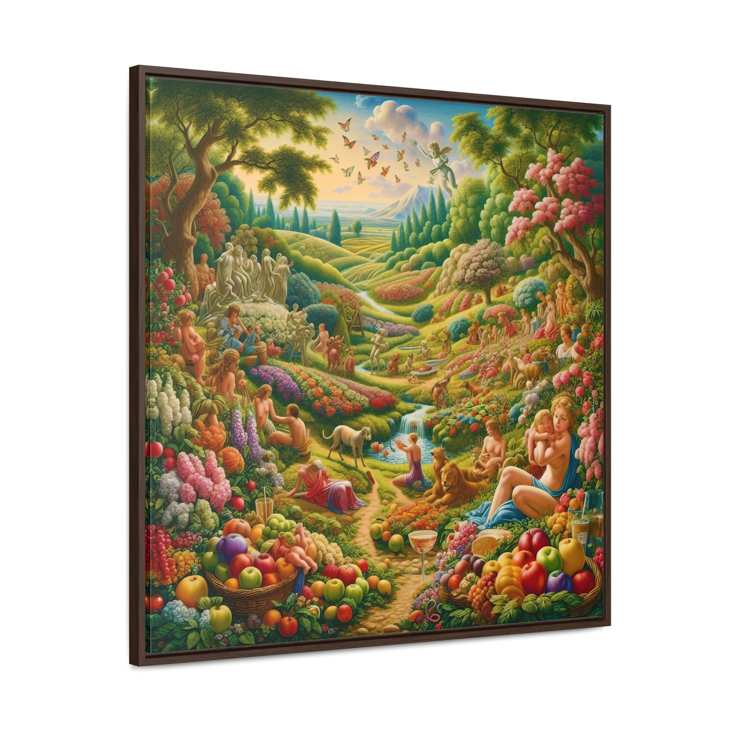 Framed Gallery Canvas Wrap - Spring 5