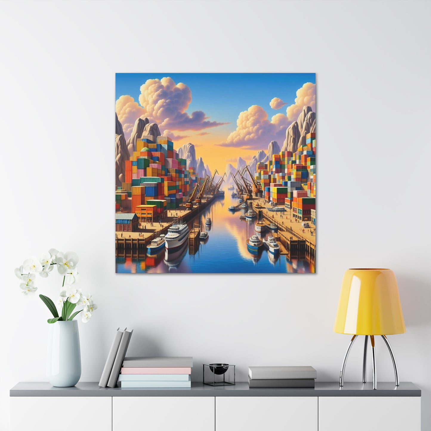 Canvas Gallery Wrap - Harbor 20