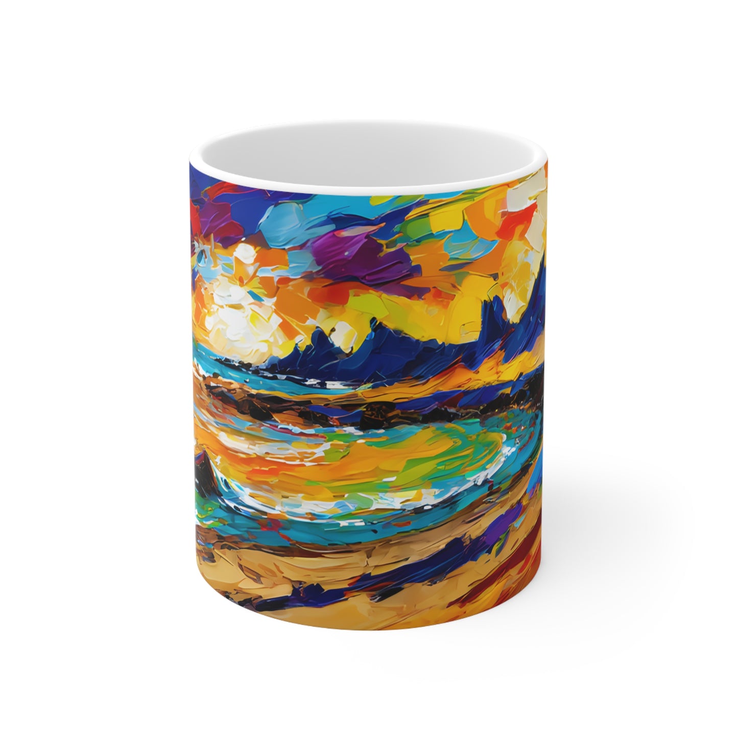 Ceramic Mug 11oz - Beach 14002