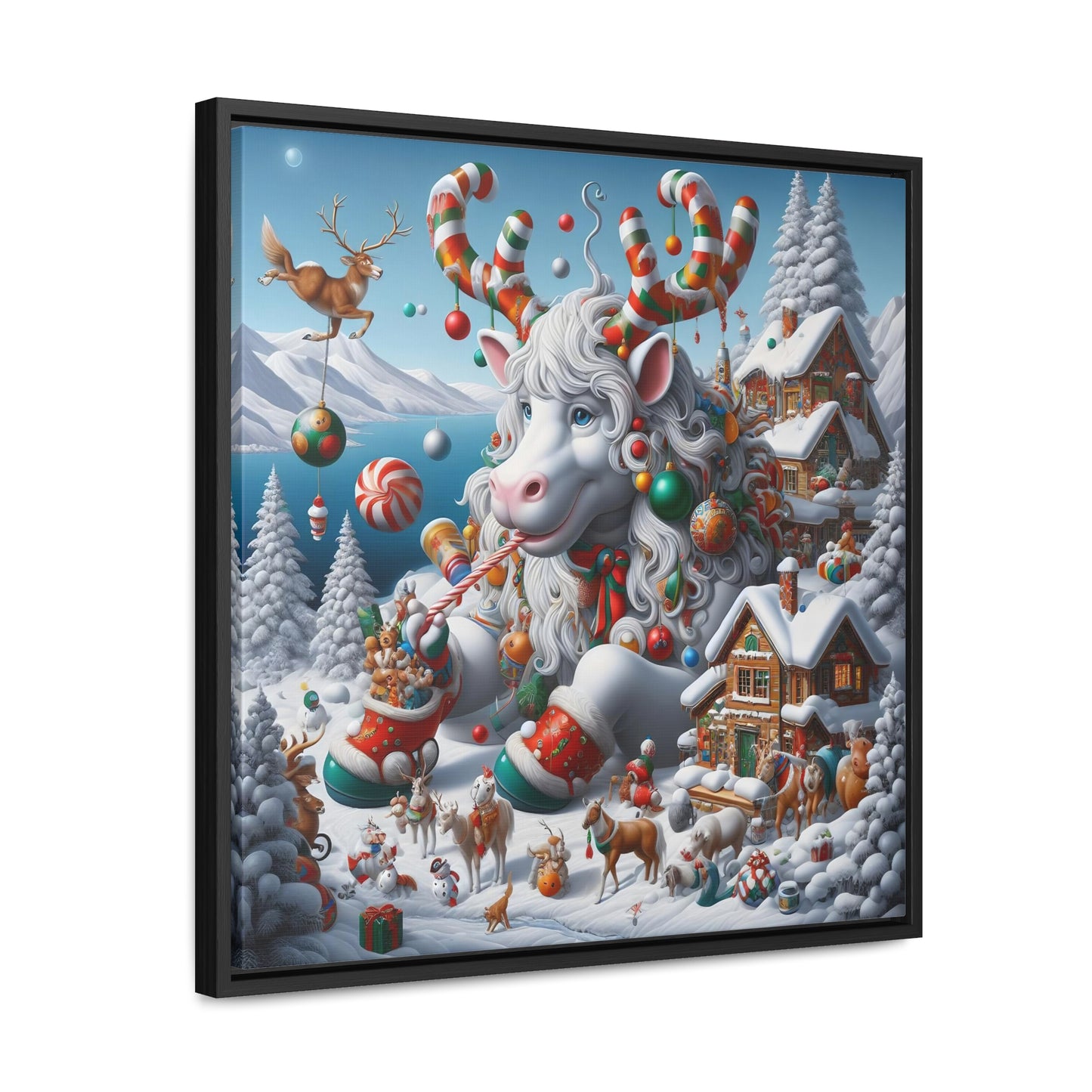 Framed Gallery Canvas Wrap - Winter 105