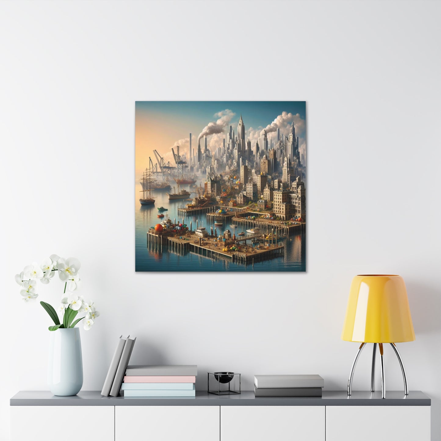 Canvas Gallery Wrap - Harbor 25