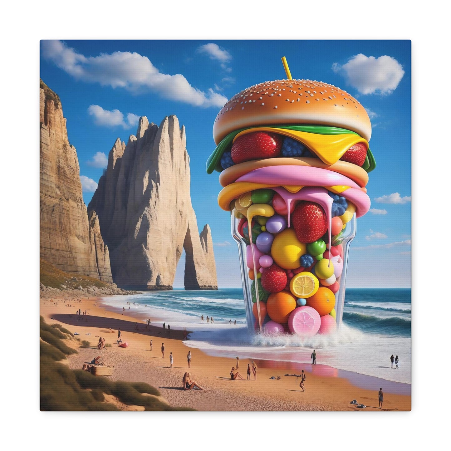 Canvas Gallery Wrap - Beach 12