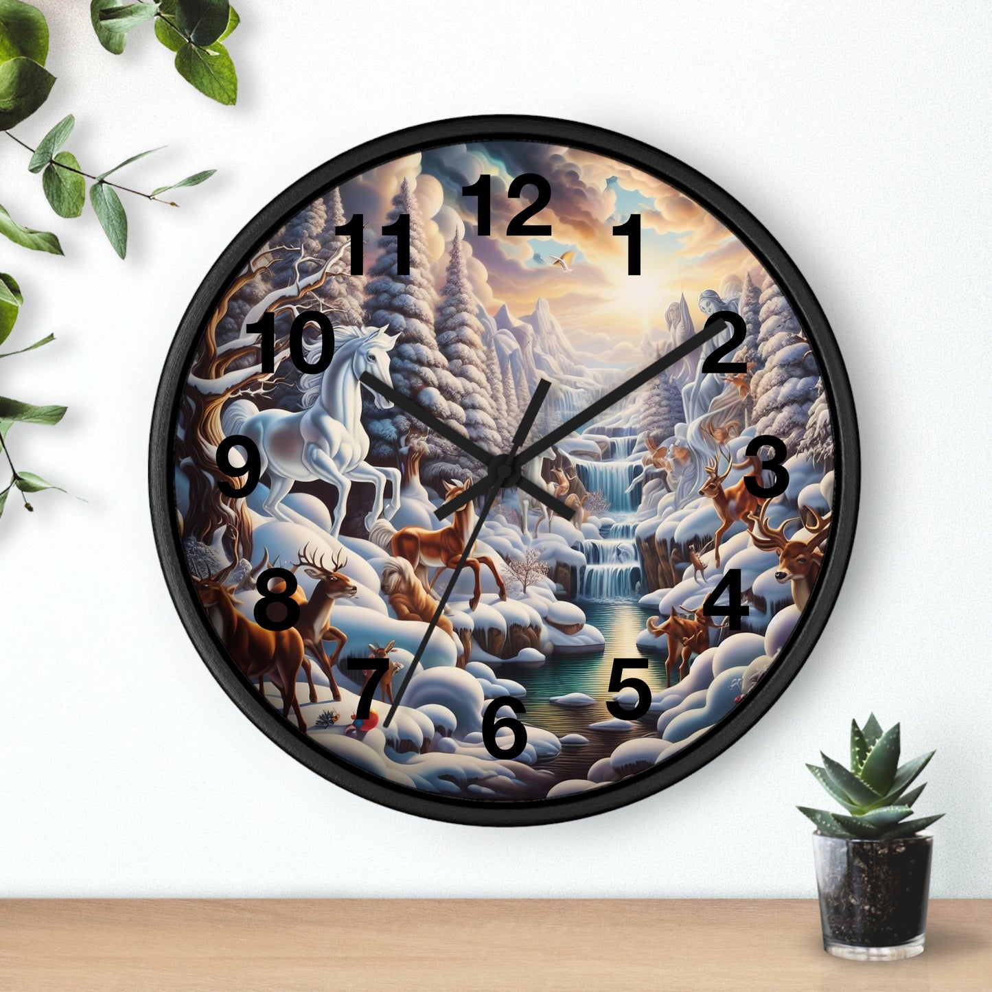 Wall Clock - Winter 116