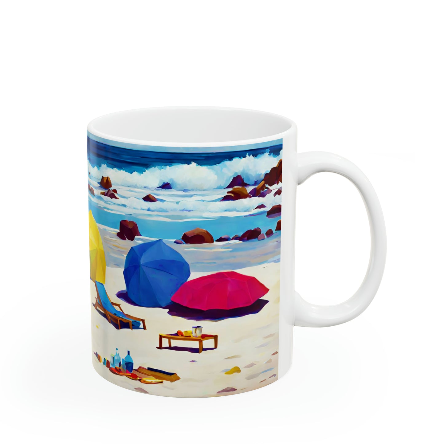 Ceramic Mug 11oz - Beach 2017