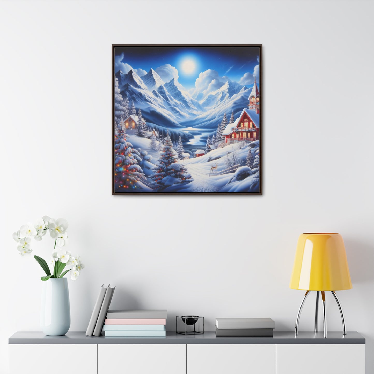 Framed Gallery Canvas Wrap - Winter 106