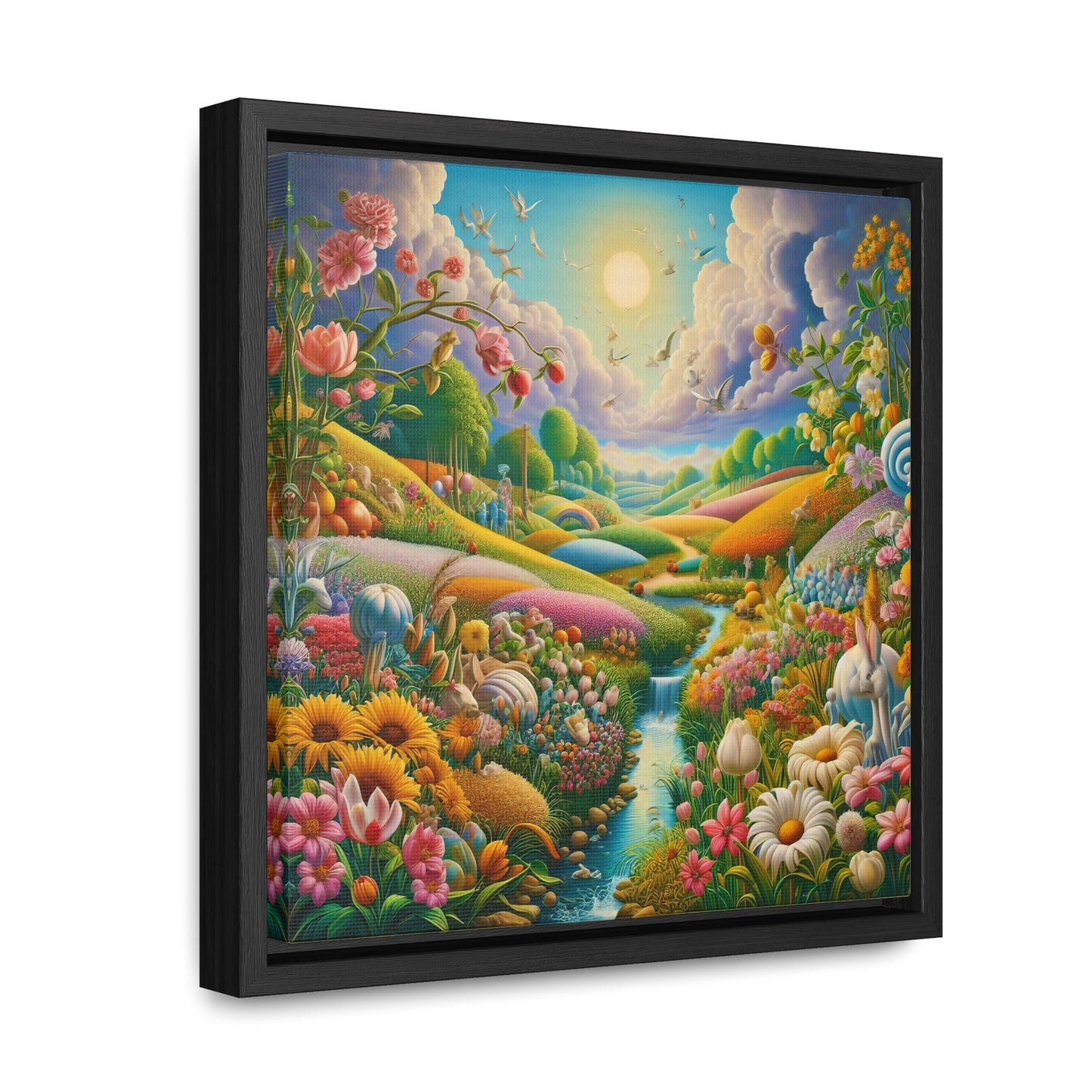 Framed Gallery Canvas Wrap - Spring 107