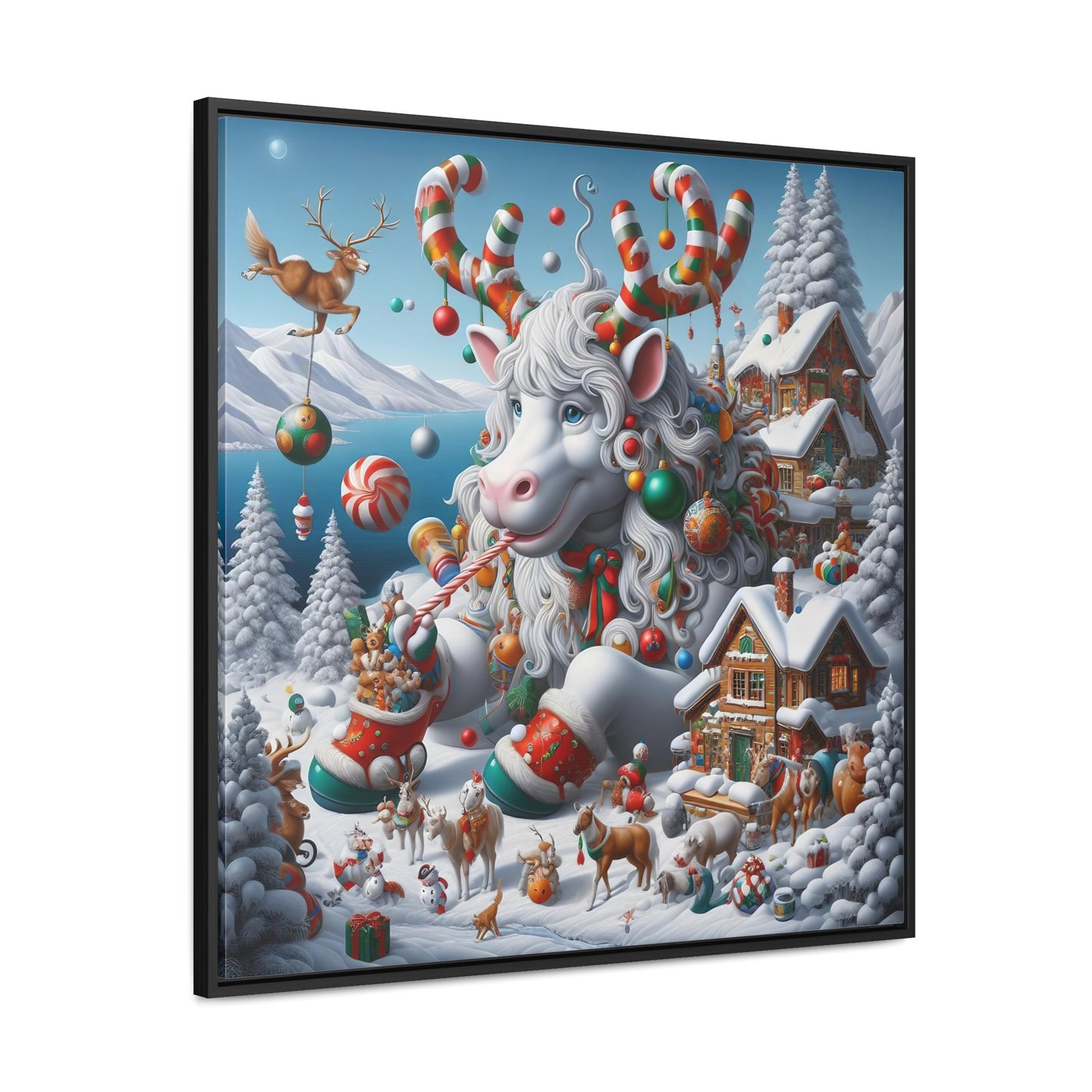 Framed Gallery Canvas Wrap - Winter 105