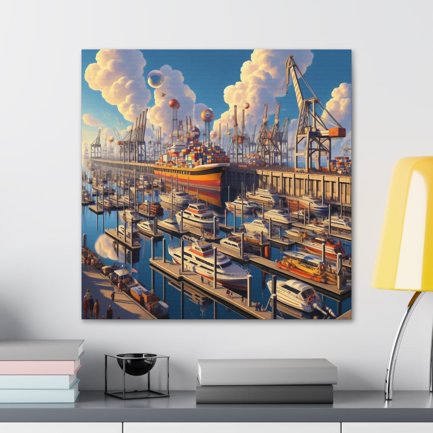 Canvas Gallery Wrap - Harbor 8