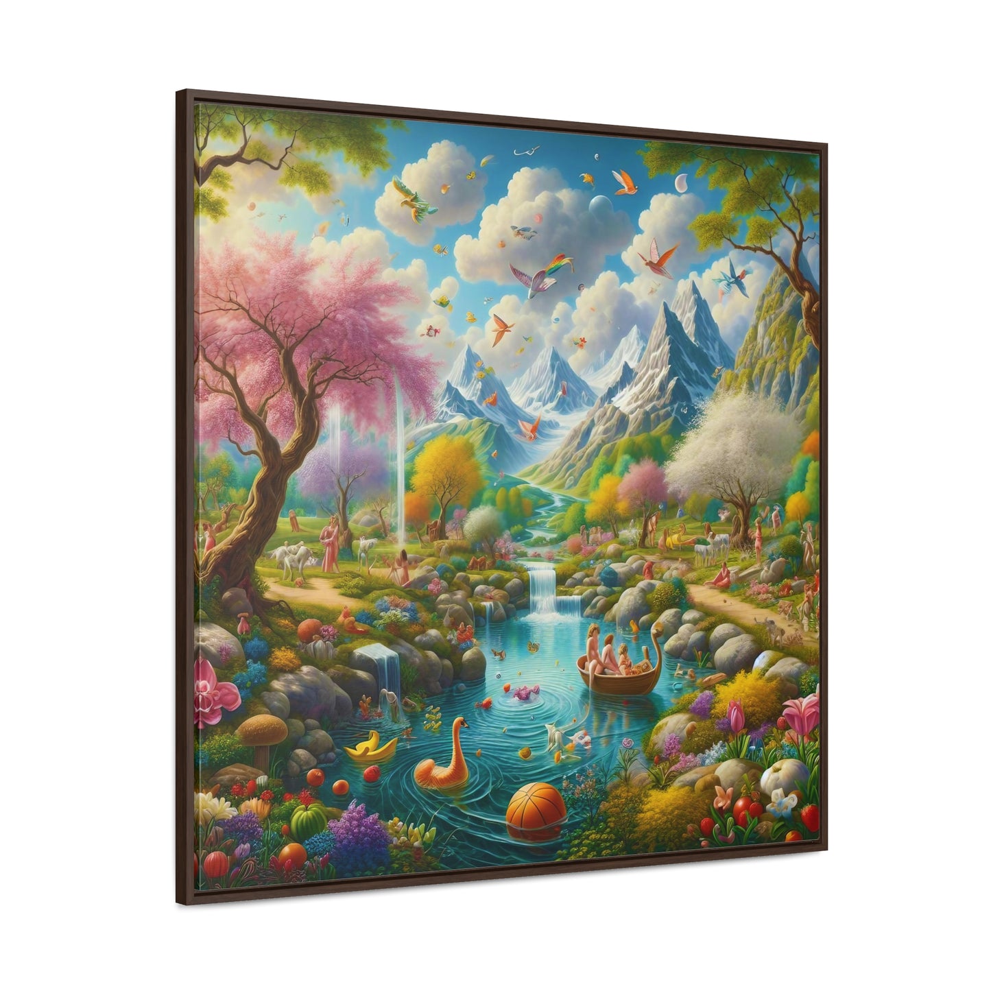 Framed Gallery Canvas Wrap - Spring 30