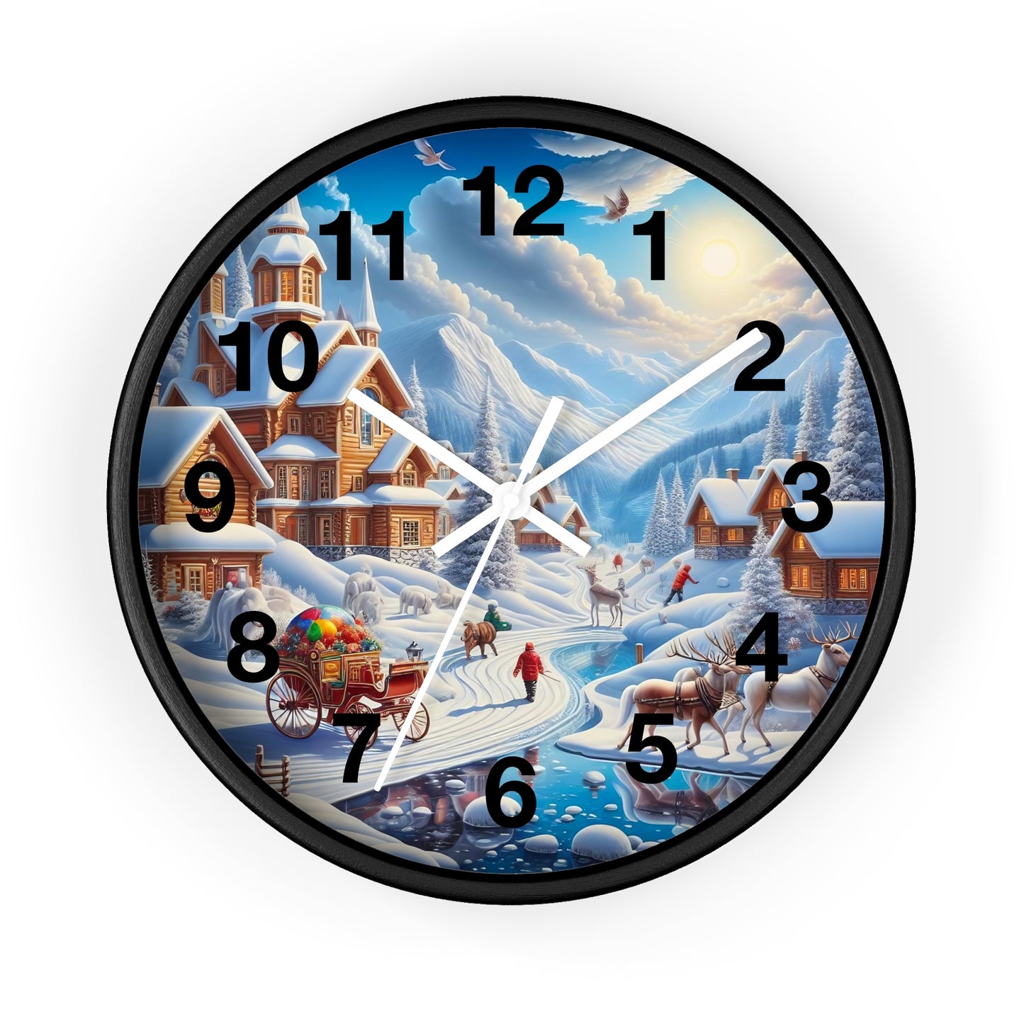 Wall Clock - Winter 115