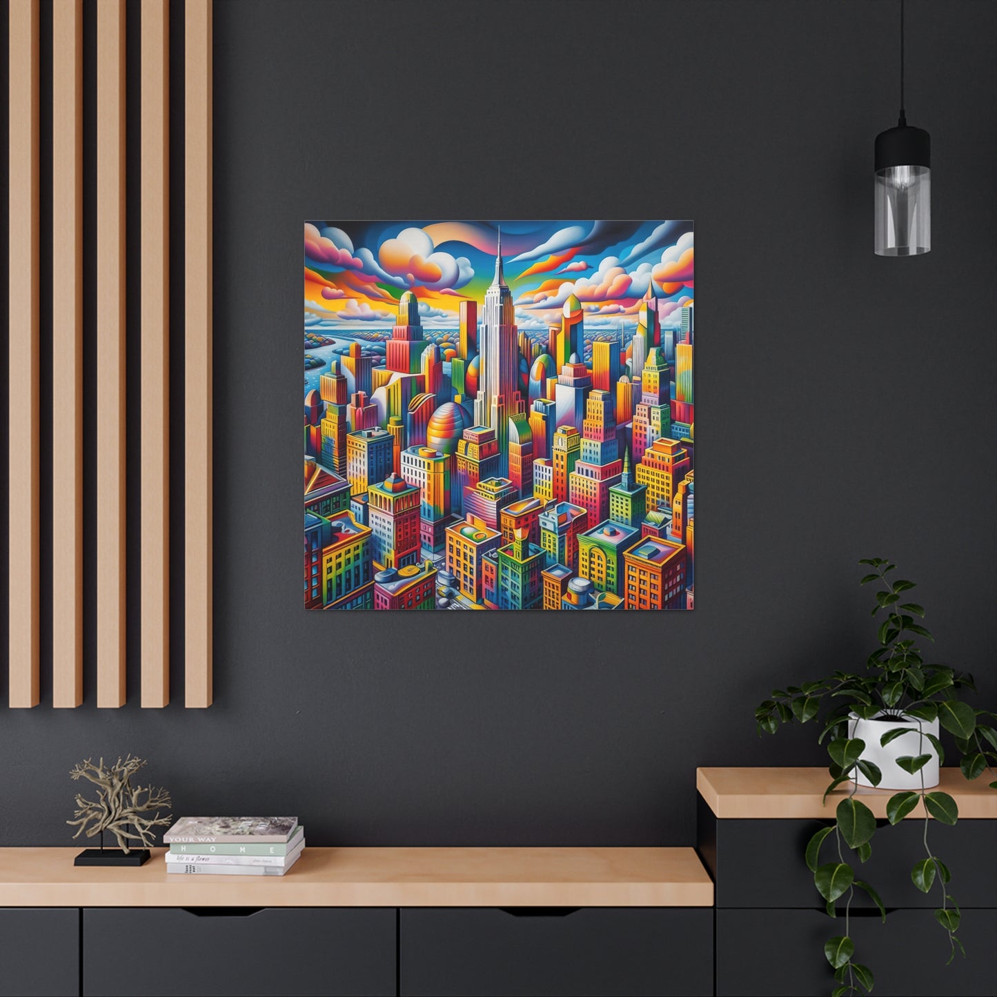 Canvas Gallery Wrap - City 14