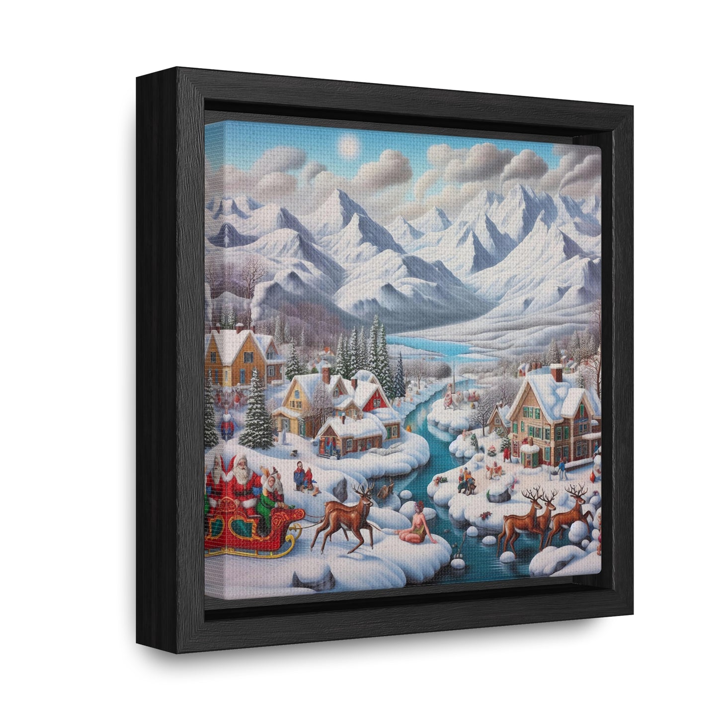 Framed Gallery Canvas Wrap - Winter 109