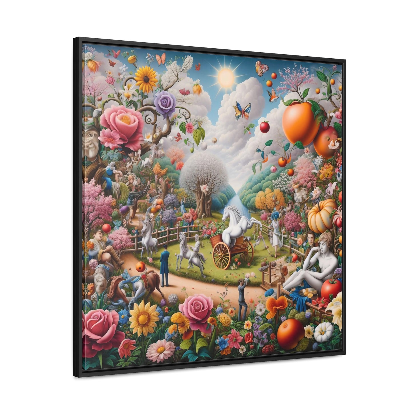 Framed Gallery Canvas Wrap - Spring 8