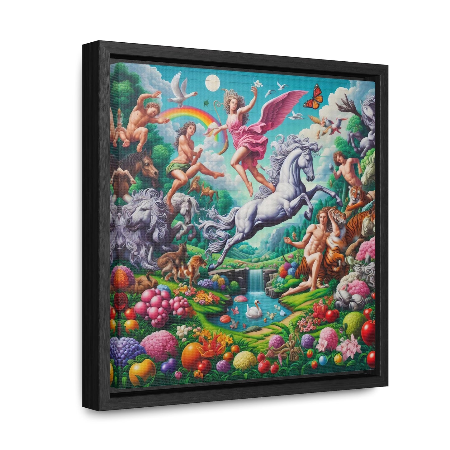 Framed Gallery Canvas Wrap - Spring 113