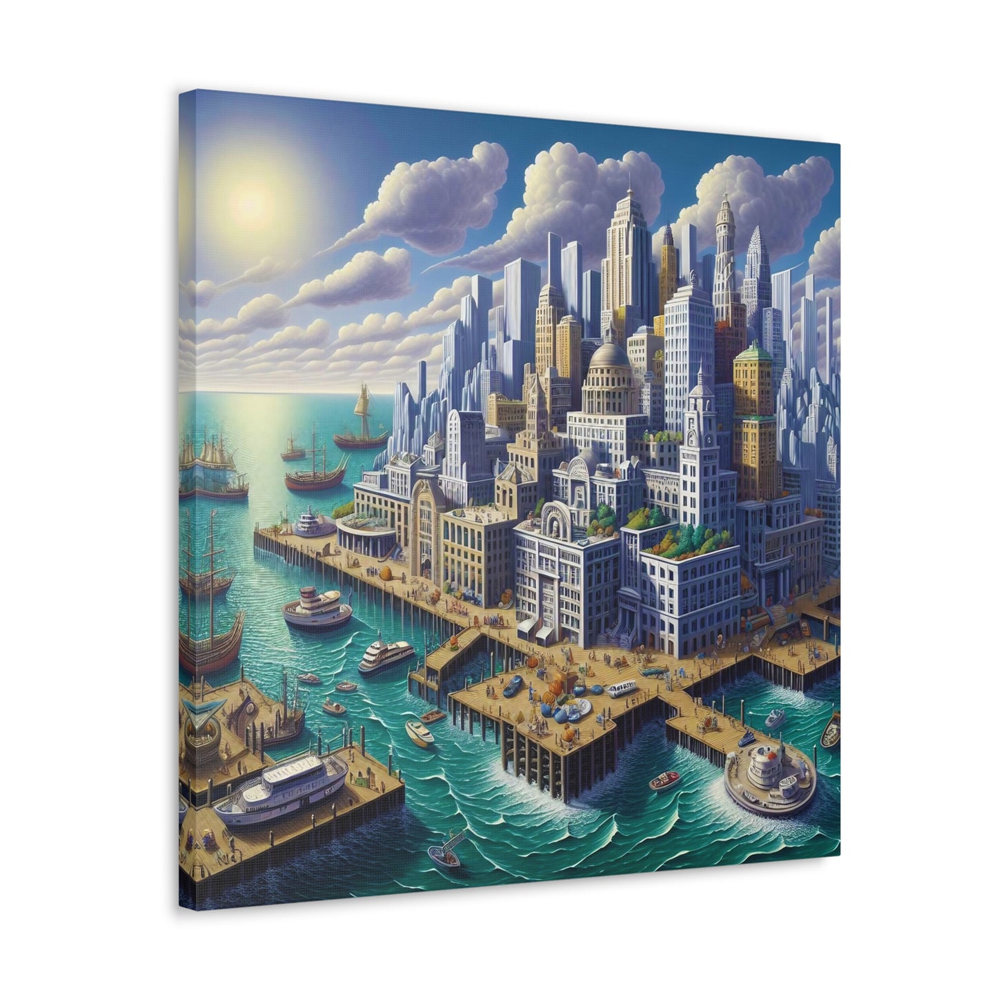 Canvas Gallery Wrap - Harbor 1