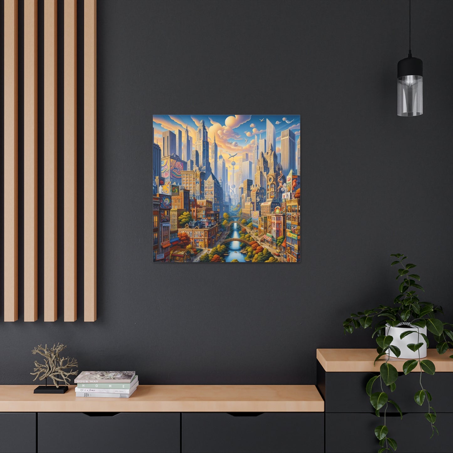 Canvas Gallery Wrap - City 5