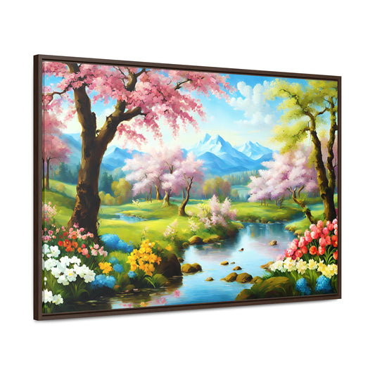 Framed Canvas Gallery Wrap - Spring 2001