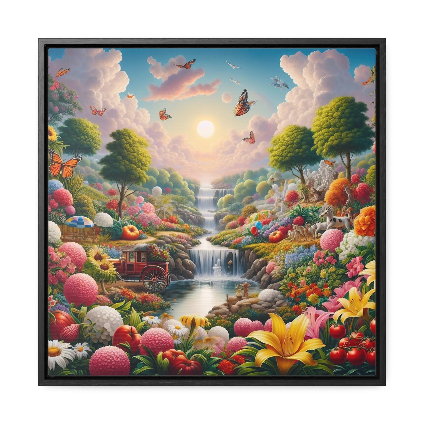 Framed Gallery Canvas Wrap - Spring 33