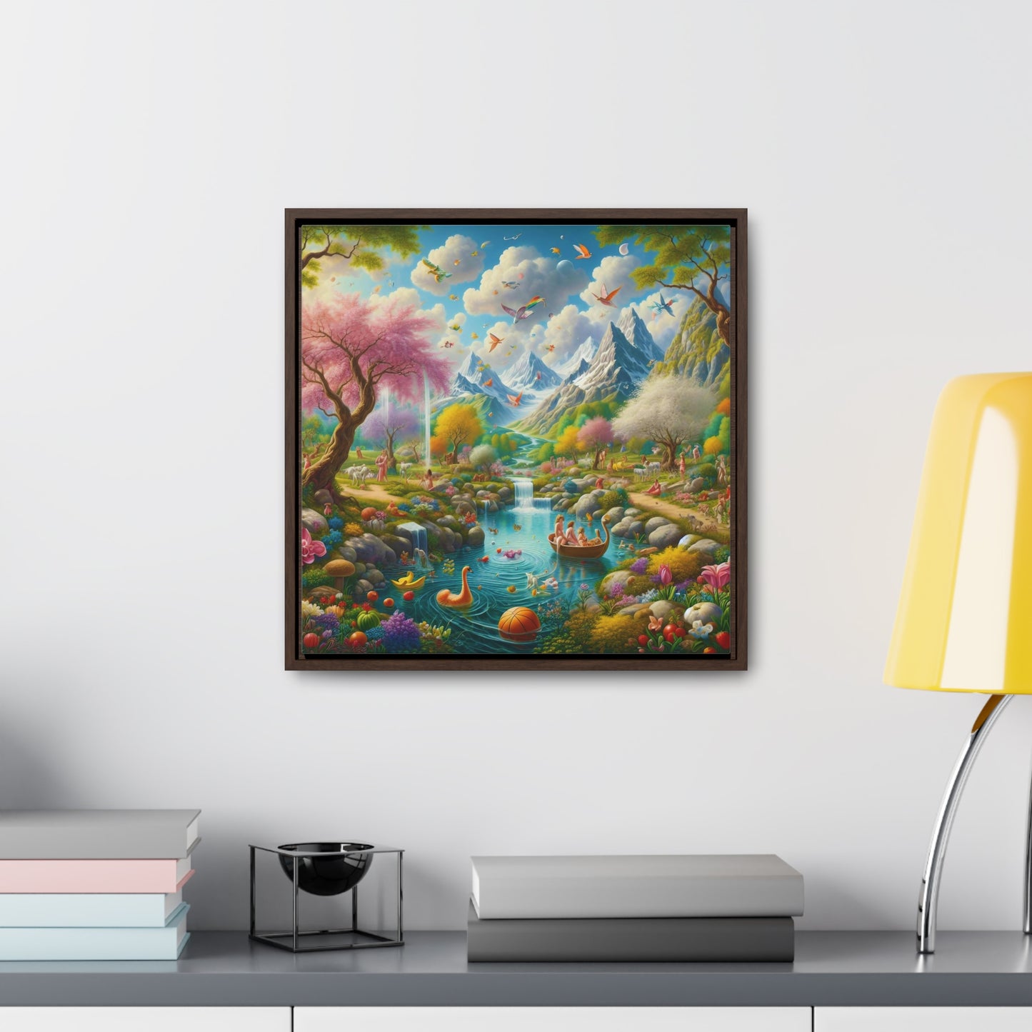 Framed Gallery Canvas Wrap - Spring 30