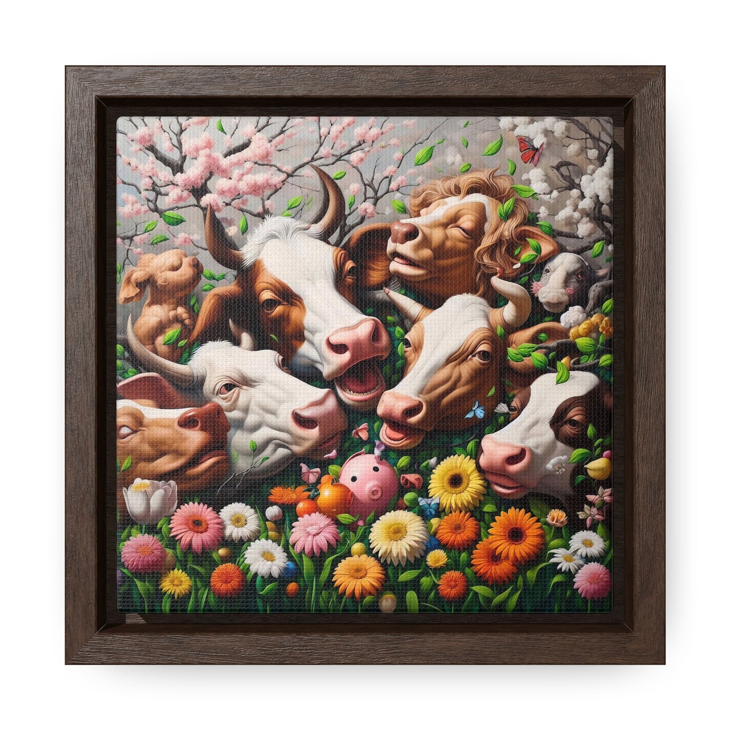 Framed Gallery Canvas Wrap - Spring 120