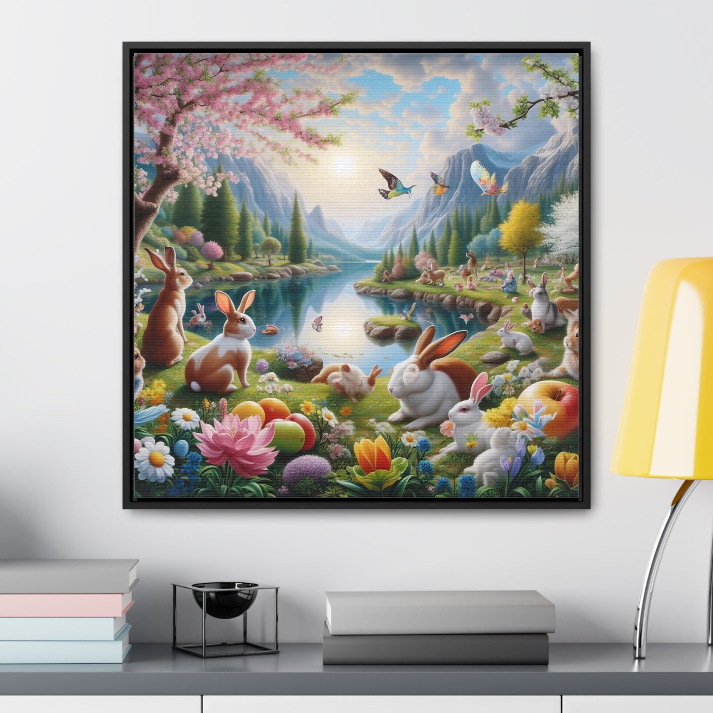 Framed Gallery Canvas Wrap - Spring 15