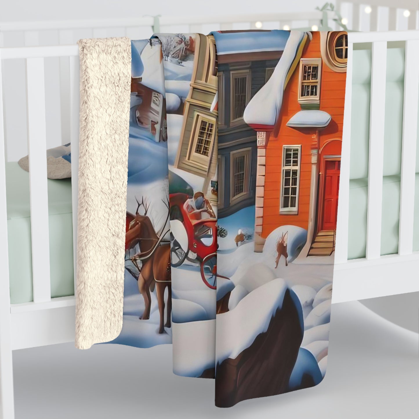 Sherpa Fleece Blanket - Winter 124