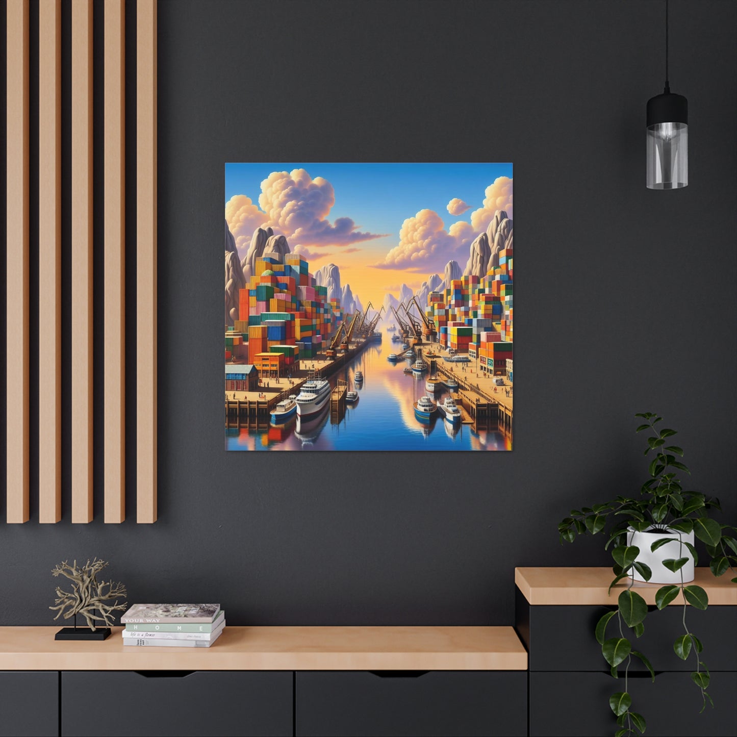 Canvas Gallery Wrap - Harbor 20