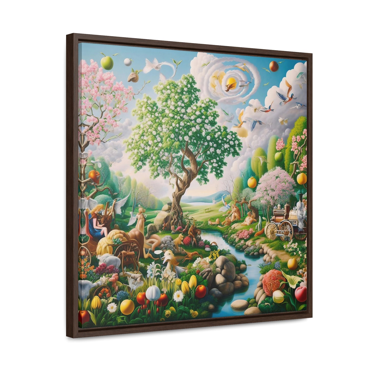 Framed Gallery Canvas Wrap - Spring 34