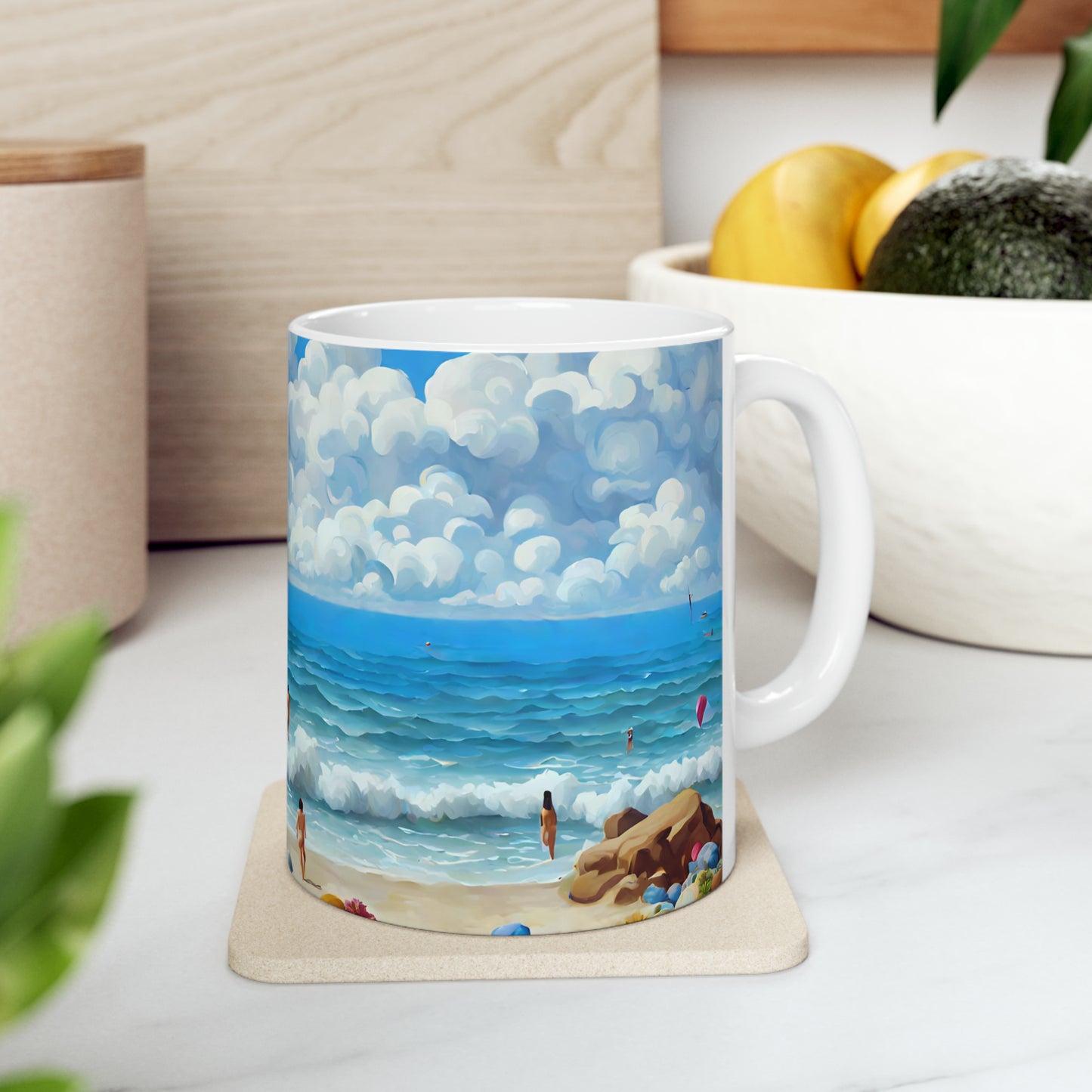 Ceramic Mug 11oz - Beach 2022