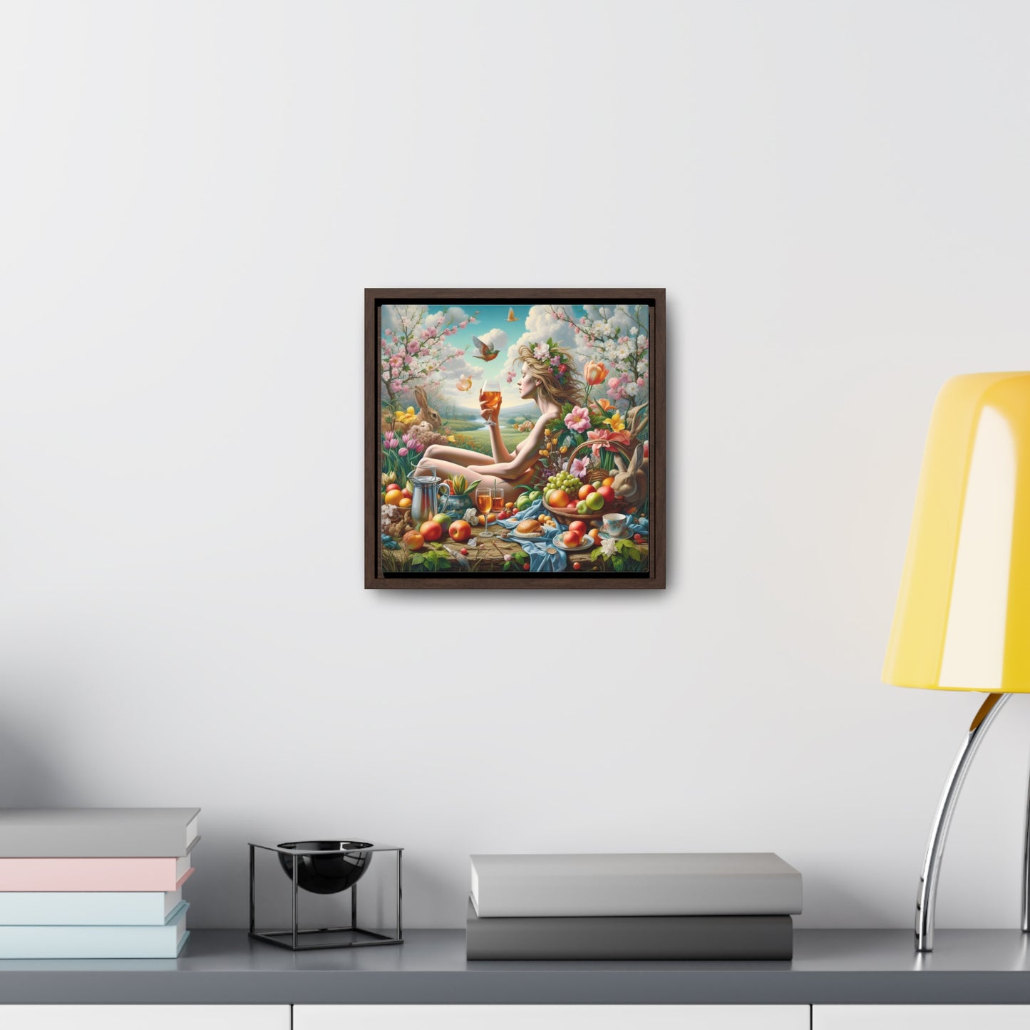 Framed Gallery Canvas Wrap - Spring 1