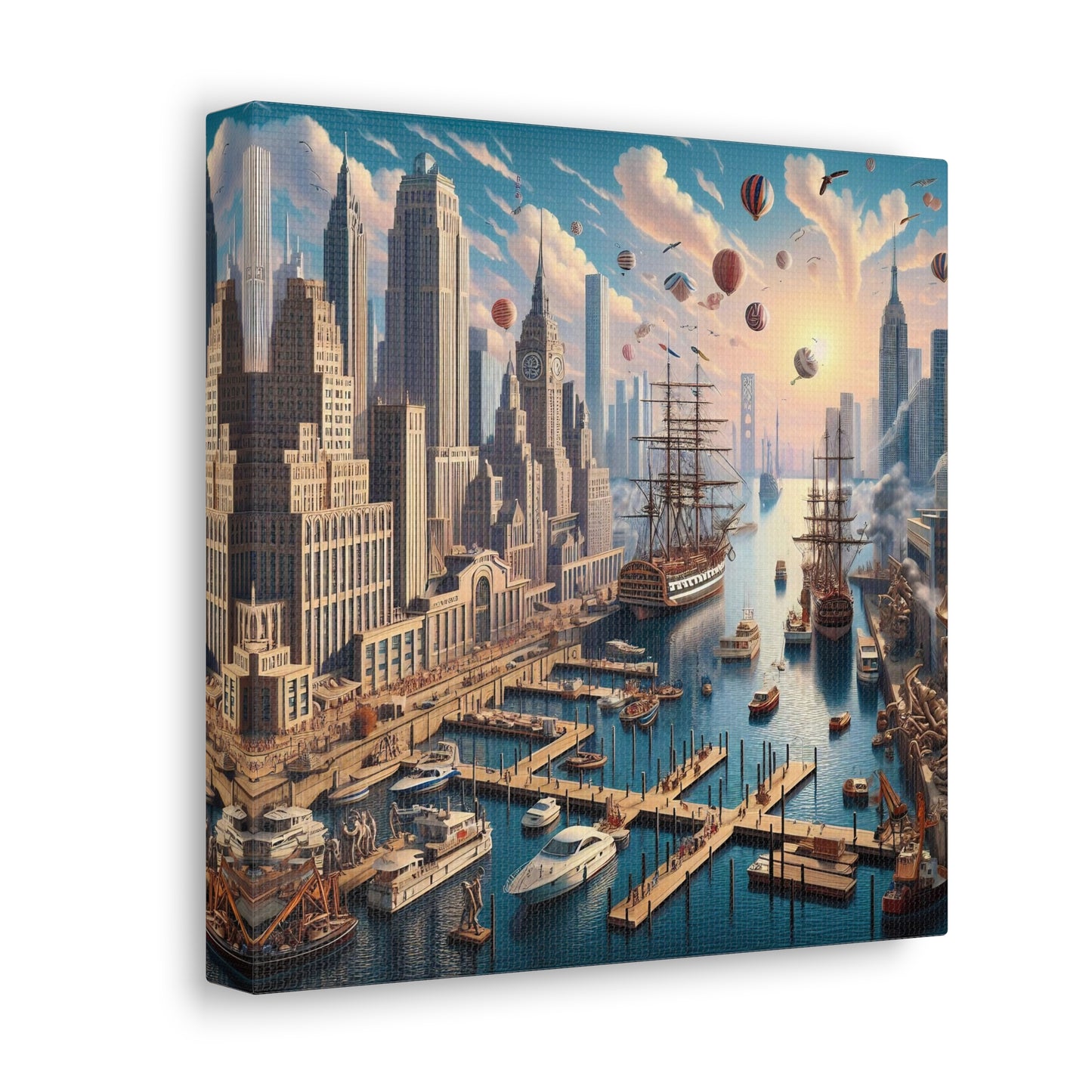 Canvas Gallery Wrap - Harbor 22