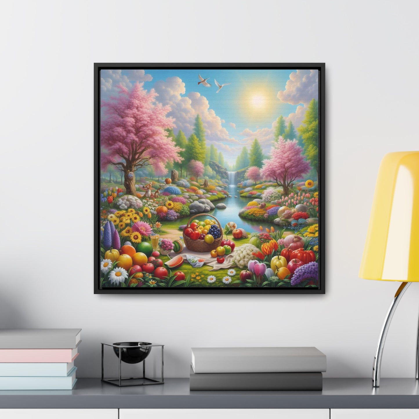 Framed Gallery Canvas Wrap - Spring 46