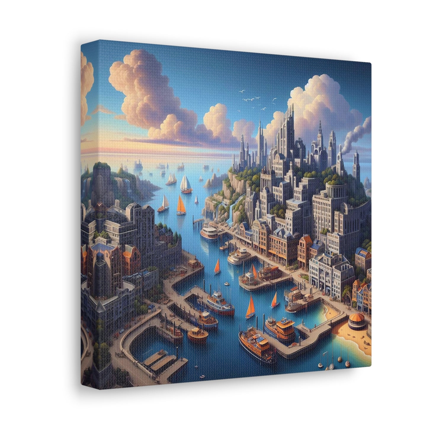 Canvas Gallery Wrap - Harbor 3