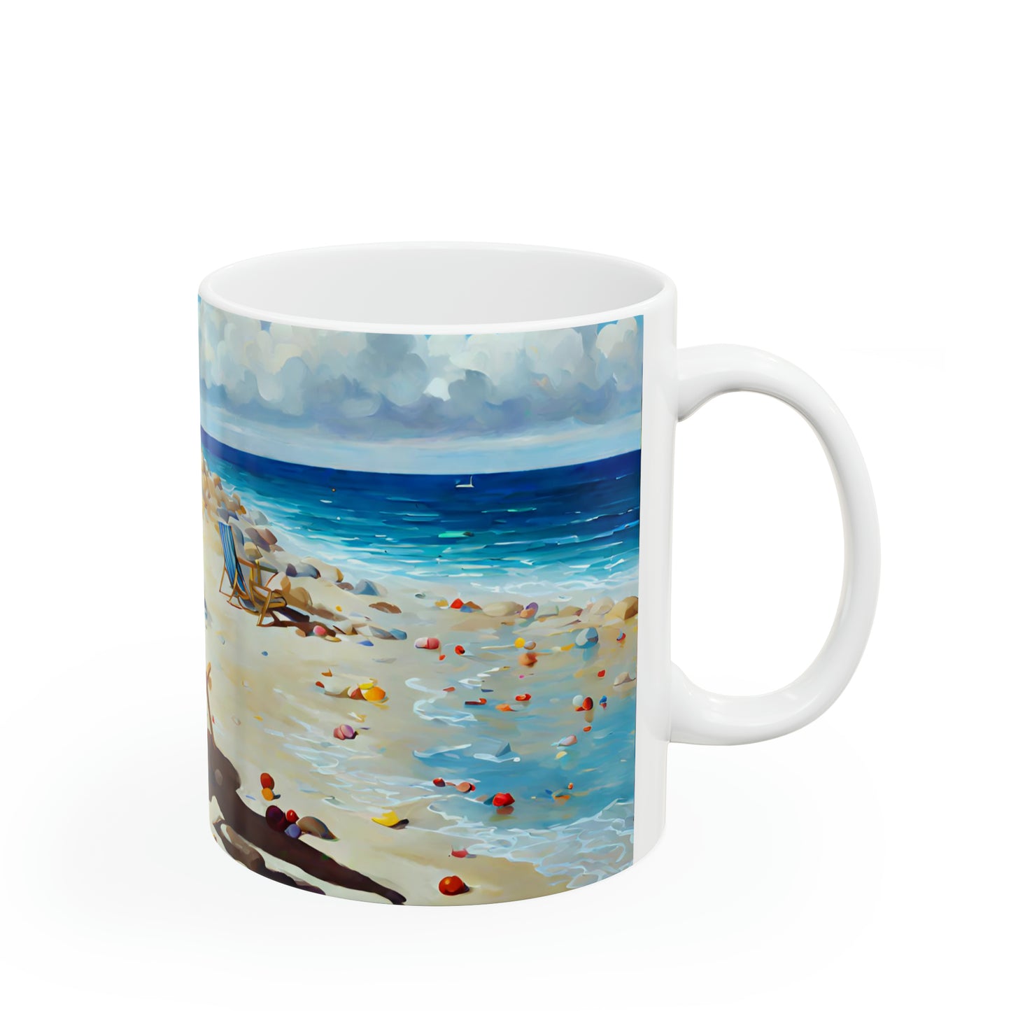 Ceramic Mug 11oz - Beach 2025