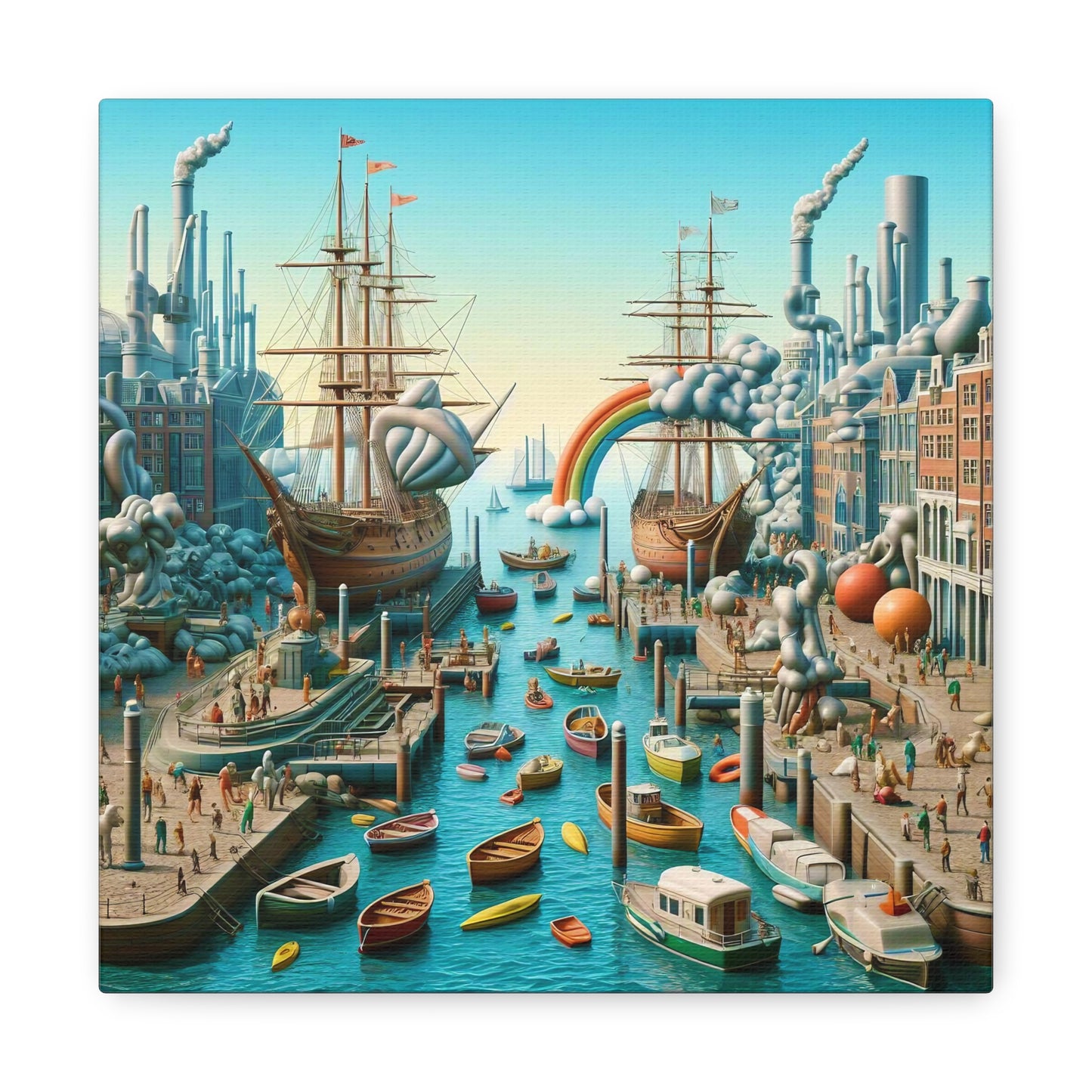 Canvas Gallery Wrap - Harbor 10