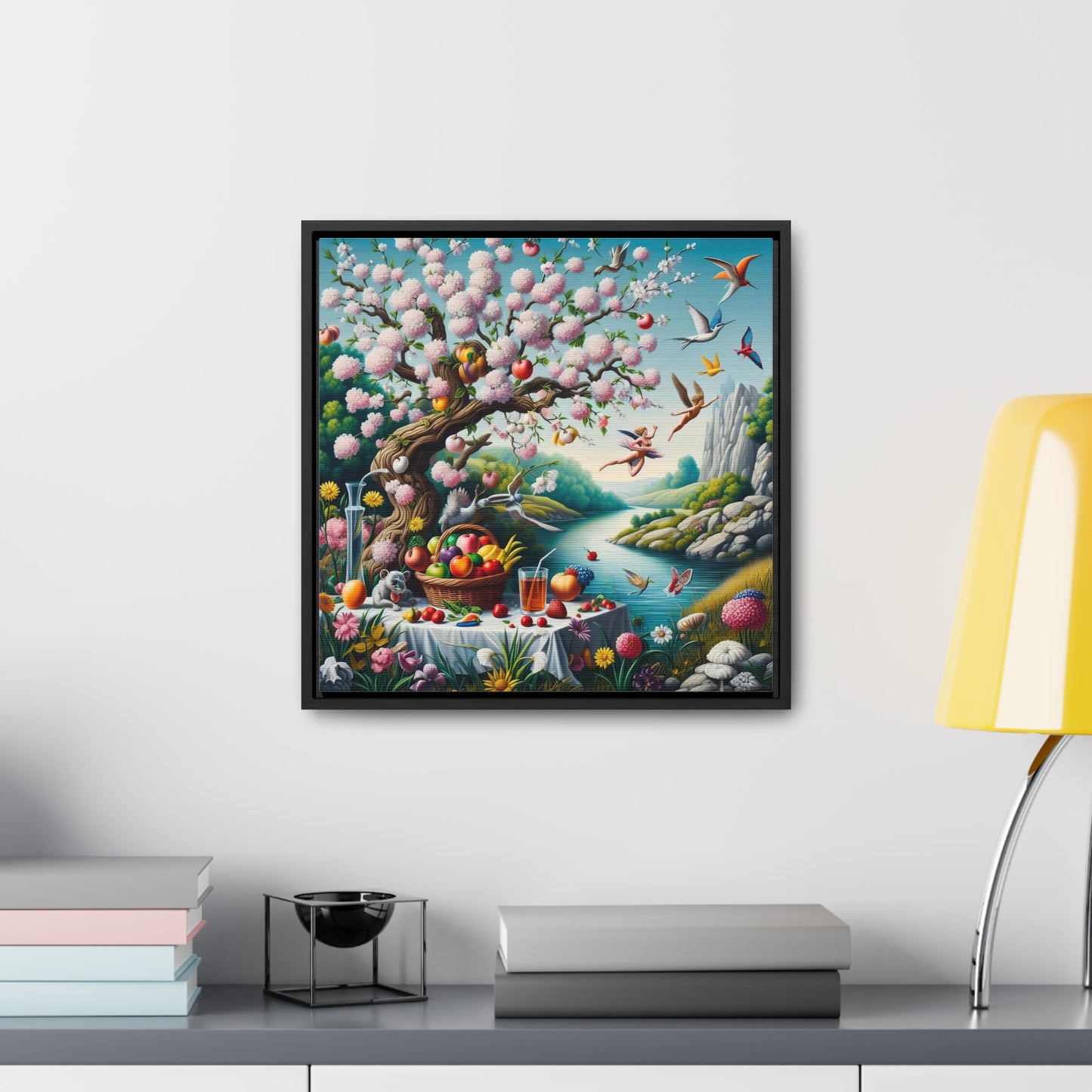 Framed Gallery Canvas Wrap - Spring 36